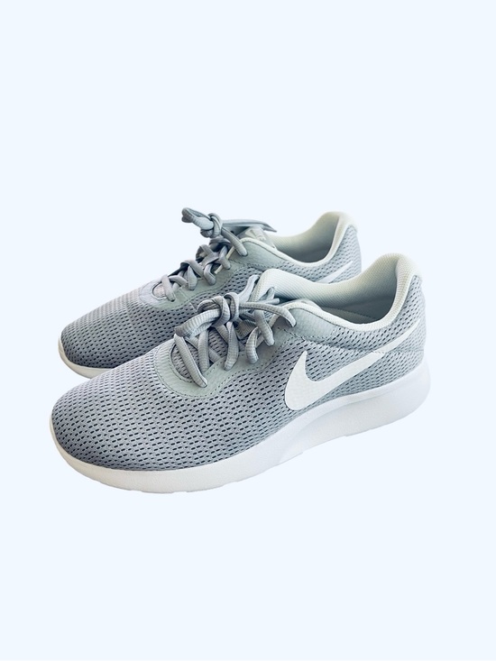 Nike Shoes - Nike: Tajun, Wolf Grey/White, athletic shoes.